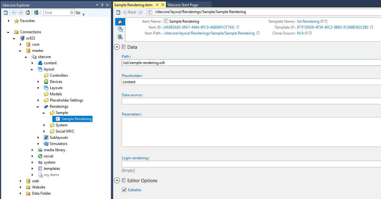 Sitecore Modules Sitecore Rocks in Visual Studio