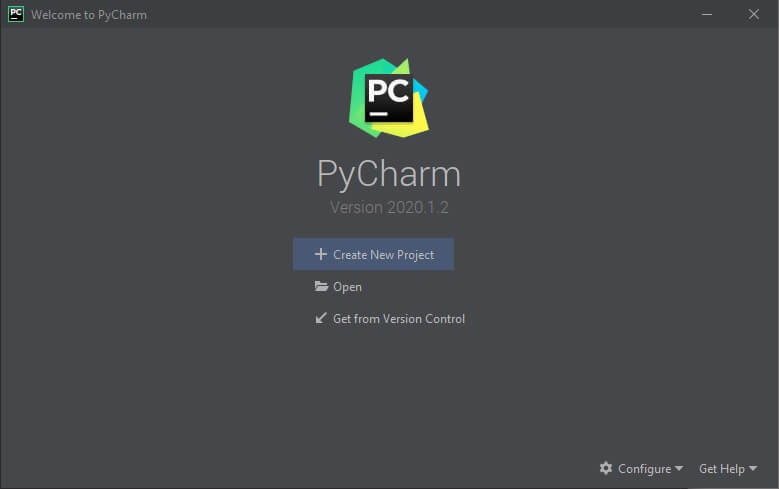 PyCharm Start Project